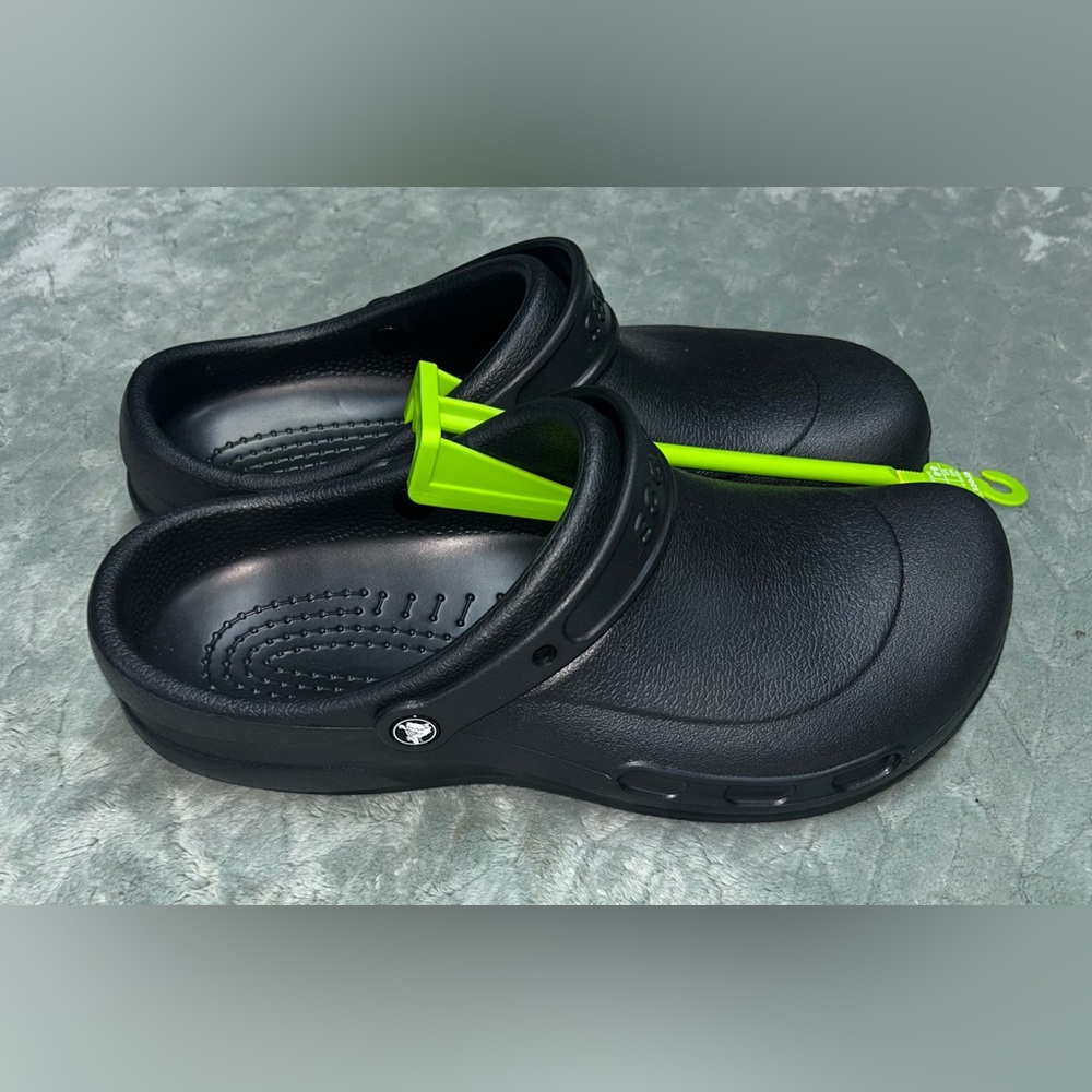 Crocs Bistro Work Clog Men’s Size 13 Black